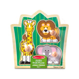 Jungle Friends Jumbo Knob Puzzle - 3 Pieces B4