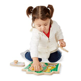 Jungle Friends Jumbo Knob Puzzle - 3 Pieces B4