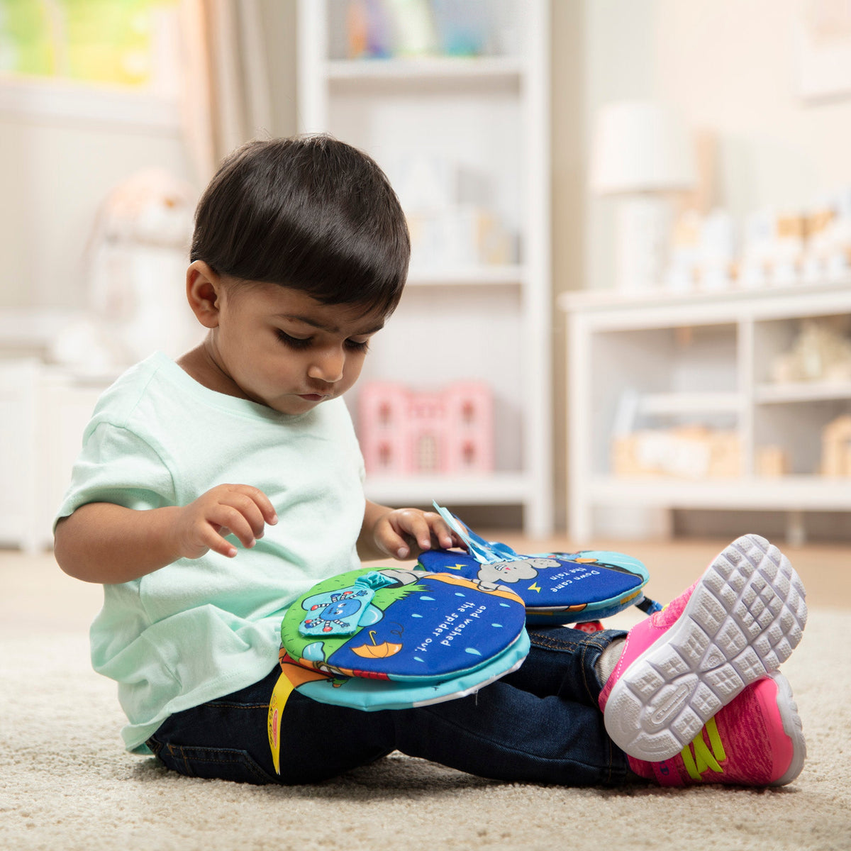K's Kids Itsy-Bitsy Spider Soft Activity Book Q4