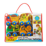 K's Kids Pull-Back Construction Vehicles F4