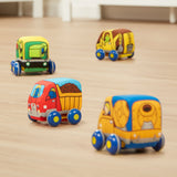 K's Kids Pull-Back Construction Vehicles F4