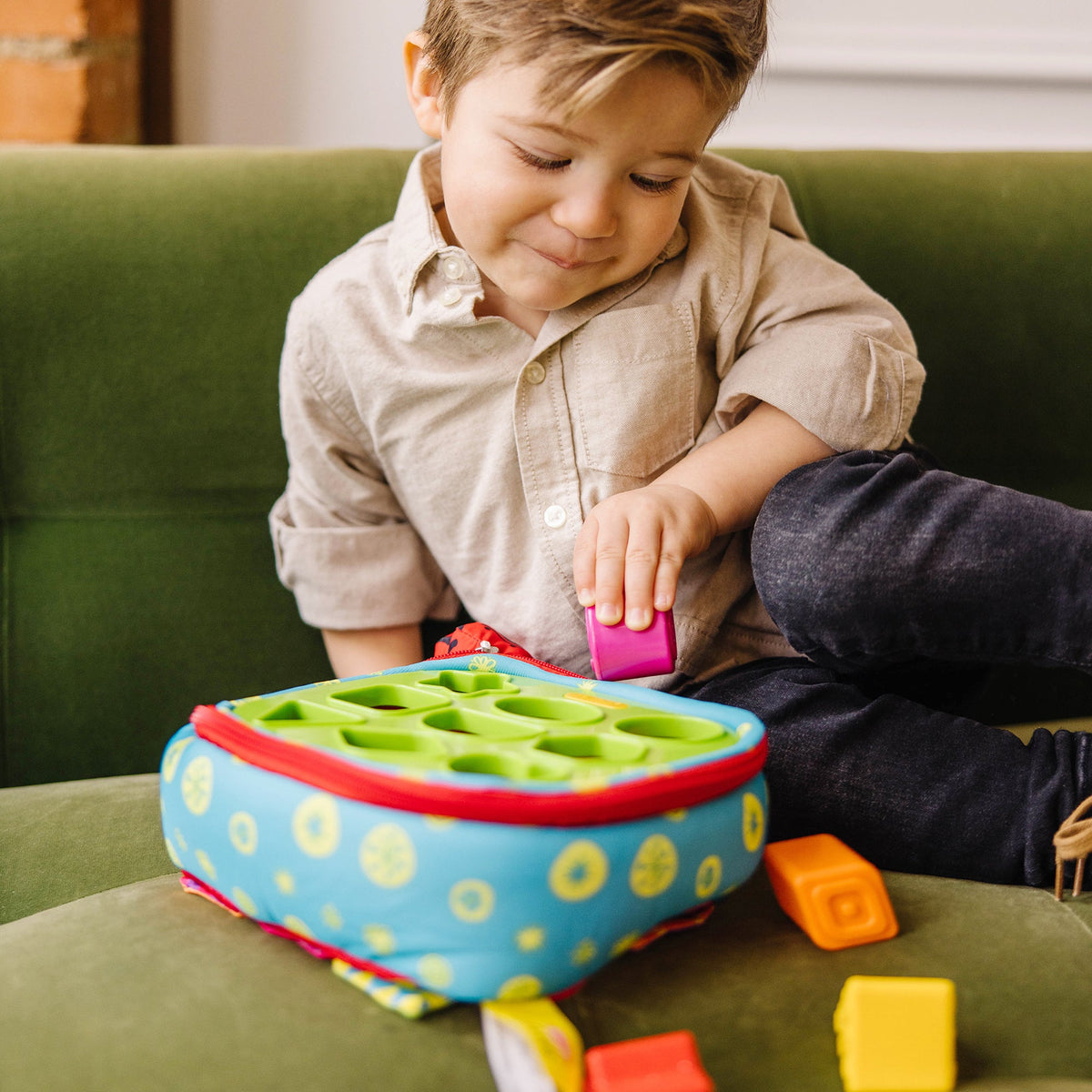 K's Kids Take-Along Shape Sorter V1