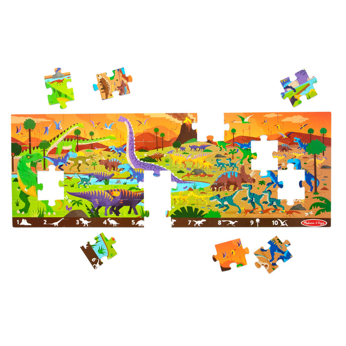 Land of Dinosaurs Floor Puzzle - 48 Pieces U2