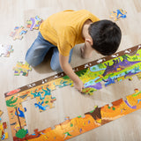 Land of Dinosaurs Floor Puzzle - 48 Pieces U2