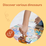 Land of Dinosaurs Floor Puzzle - 48 Pieces U2