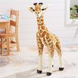 Lifelike Plush Baby Giraffe H9