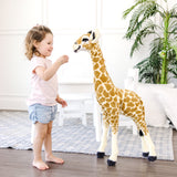 Lifelike Plush Baby Giraffe H9