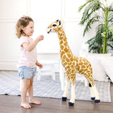 Lifelike Plush Baby Giraffe I0
