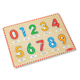 Lift & See Numbers Peg Puzzle - 10 Pieces Q4