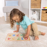 Lift & See Numbers Peg Puzzle - 10 Pieces Q4
