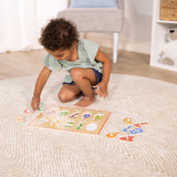 Lift & See Numbers Peg Puzzle - 10 Pieces Q4