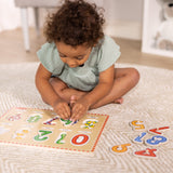 Lift & See Numbers Peg Puzzle - 10 Pieces Q4