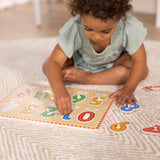 Lift & See Numbers Peg Puzzle - 10 Pieces Q4