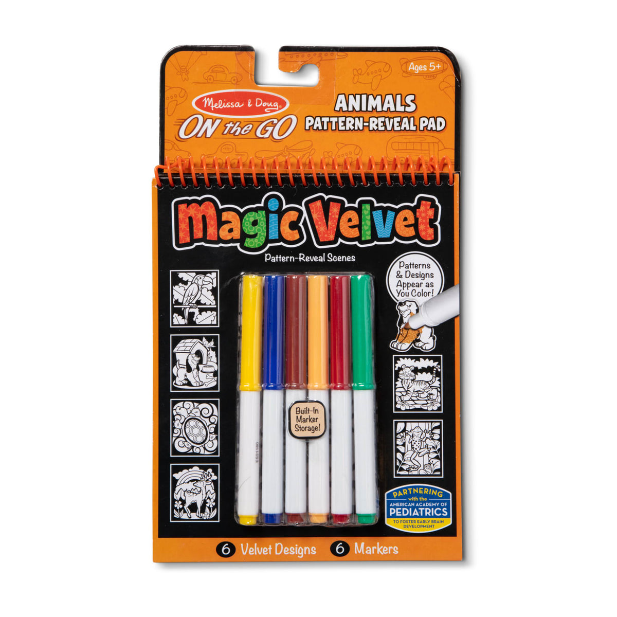 Magic Velvet Animal Scenes - On the Go Travel Activity R1