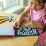 Magic Velvet Butterfly Scenes - On the Go Travel Activity T0