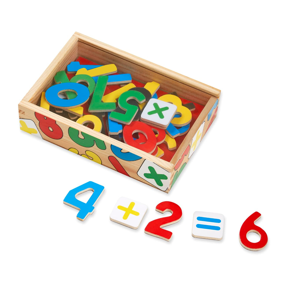 Magnetic Wooden Numbers T2