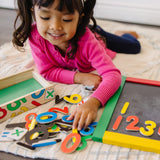 Magnetic Wooden Numbers T2