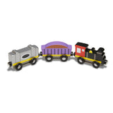Magnetic Wooden Train Cars Z7