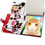 Make-a-Face – Farm Reusable Sticker Pad – On the Go Travel Activity O7
