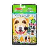 Make-a-Face – Pets Reusable Sticker Pad – On the Go Travel Activity V4