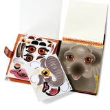 Make-a-Face – Safari Reusable Sticker Pad – On the Go Travel Activity G8