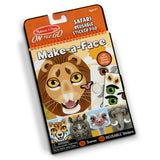 Make-a-Face – Safari Reusable Sticker Pad – On the Go Travel Activity G8