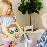 Make-a-Face Sticker Pad - Crazy Characters W8