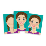 Make-a-Face Sticker Pad - Fashion Faces L0