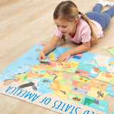 Map Floor Puzzle - 51 Pieces C7