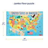 Map Floor Puzzle - 51 Pieces C7