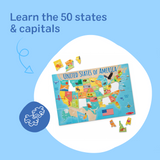 Map Floor Puzzle - 51 Pieces L4