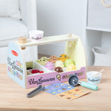 Melissa & Doug x Van Leeuwen Wooden Ice Cream Counter J1