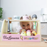 Melissa & Doug x Van Leeuwen Wooden Ice Cream Counter T4