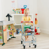 Metal Grocery Shopping Cart Toy J3