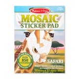 Mosaic Sticker Pad - Safari V1