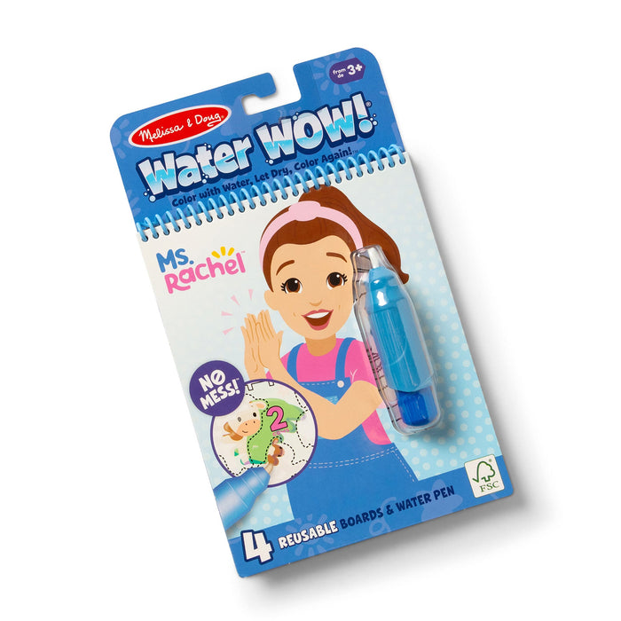 Ms. Rachel Water WOW! Color-Reveal Pad – Find & Count R3