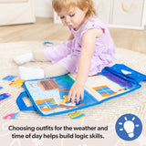 Ms. Rachel™ What to Wear Felt Activity Board O5