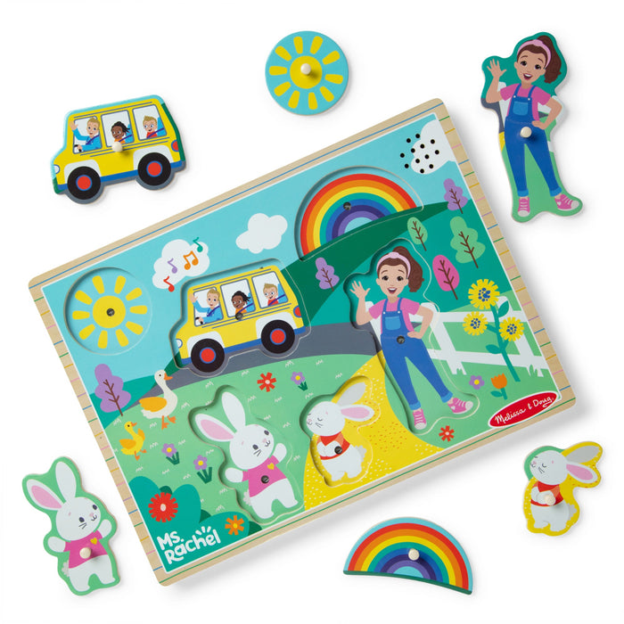 Ms. Rachel™ Wooden Song Puzzle – 6 Pieces W6