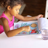 My First Paint With Water Kids' Art Pad With Paintbrush - Cheerleaders, Flowers, Fairies, and More A1
