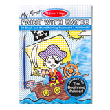 My First Paint With Water Kids' Art Pad With Paintbrush - Pirates, Space, Construction, and More R8