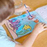 My First Paint With Water Kids' Art Pad With Paintbrush - Pirates, Space, Construction, and More R8