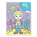 My First Paint With Water Kids' Art Pad With Paintbrush - Pirates, Space, Construction, and More R8