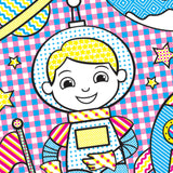 My First Paint With Water Kids' Art Pad With Paintbrush - Pirates, Space, Construction, and More R8