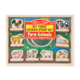 My First Wooden Stamp Set - Farm Animals L5