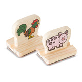 My First Wooden Stamp Set - Farm Animals L5