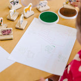 My First Wooden Stamp Set - Farm Animals L5