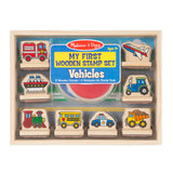 My First Wooden Stamp Set - Vehicles M5