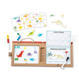 Natural Play: Play, Draw, Create Reusable Drawing & Magnet Kit – Dinosaurs M3