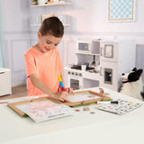 Natural Play: Play, Draw, Create Reusable Drawing & Magnet Kit – Farm T6