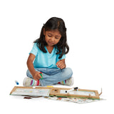 Natural Play: Play, Draw, Create Reusable Drawing & Magnet Kit – Farm T6